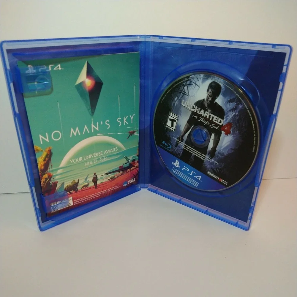 Uncharted 4: A Thief's End PS4 Playstation 4 Game Disc Only 54m